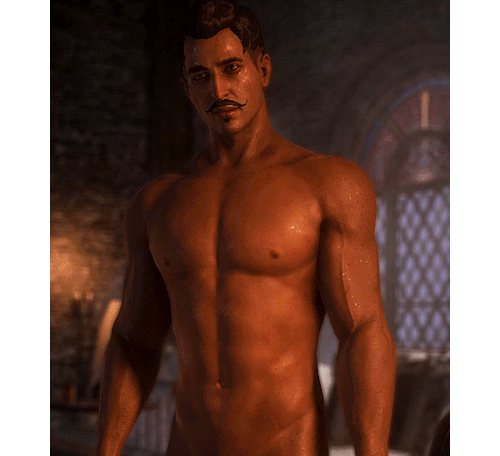 youramatus:Dorian’s Sweat Appreciation Post(Chest) (Back) (Full Body) please hit me with 