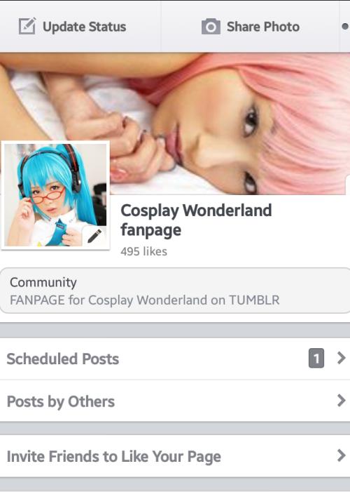 In a Day!!! ♥ almost 500 facebook likes.this is really something. you guys are the best. -Nika-