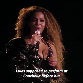 flawlessel: Beyoncé at Coachella 2018.
