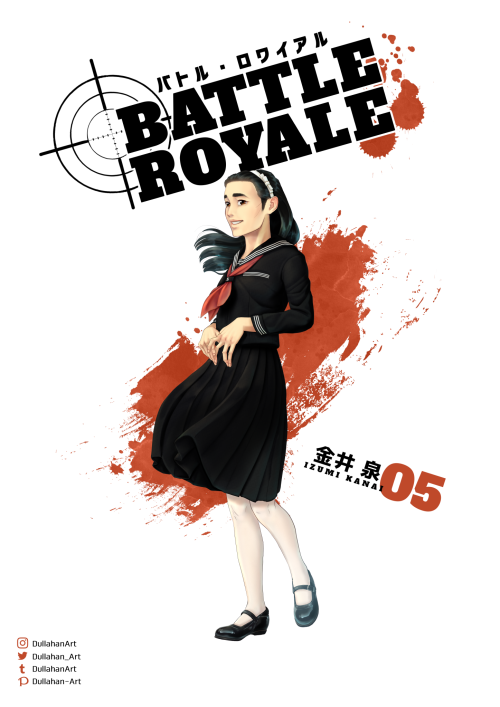 dullahanart: Battle Royale: Shiroiwa Junior High, Class 3-B Male Student #05: Shogo Kawada [ 川田 章吾 ]