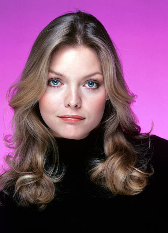 Michelle Pfeiffer photographed by Jim Britt, 1979.