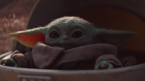 bulbasaur-propaganda: I add Baby Yoda to my list of modern CGI masterpieces (I mean holy shit look h