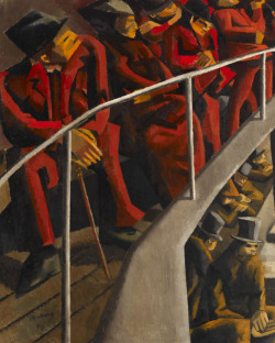 igormag:David Bomberg (1890-1957), Ghetto Theatre, 1920.