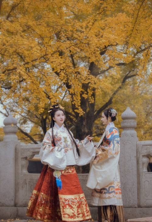 hanfugallery:Traditional Chinese hanfu by 求剁手的舒
