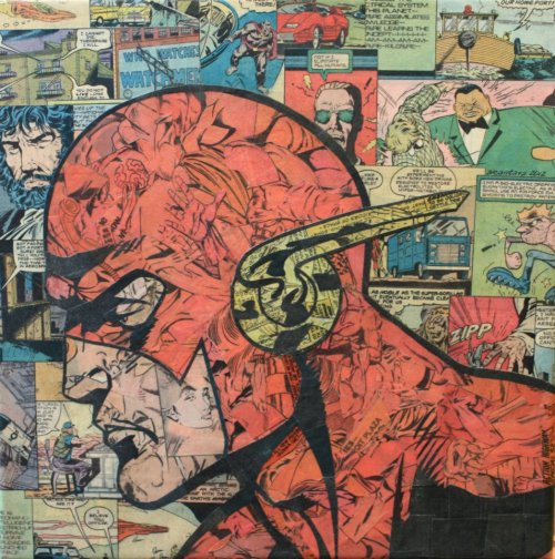 Porn photo fer1972:  Comic Collage Art by Mike Alcantara