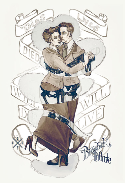 coeykuhn:*gross sobbing* More Luteces.ilu Bioshock Infinite. Why are you so amazing.Finished 2 of my