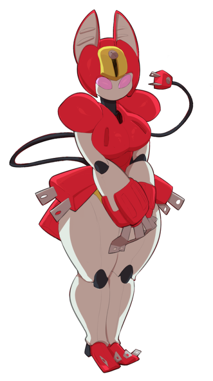 Thicc Peppercat Peppercat from medabots www.patreon.com/Riipley twitter.com/Riipley1