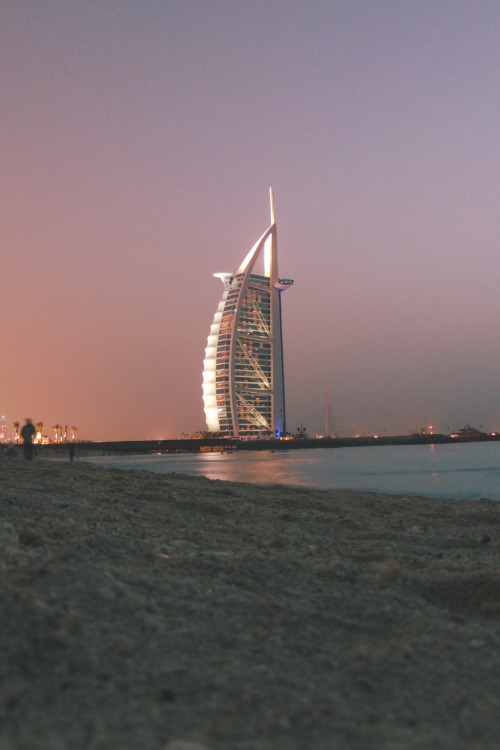 motivationsforlife - BURJ AL ARAB AT SUNSET by MFL