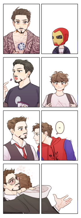 magic-metal: irondadtonystark: twix208:A boy grows up! ❤️ OMG OMG OMG