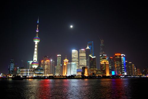 Porn Pics citylandscapes:  Shangai at night 