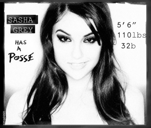 Sasha Grey has a posse&hellip;