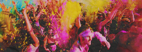 love-indian-actress:   Holi is a major festival in the Hindu religion. It is celebrated