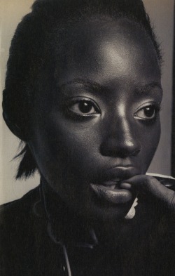 a-state-of-bliss: I-d Magazine Jan 1995 - Kiara Kabukuru by Craig McDean