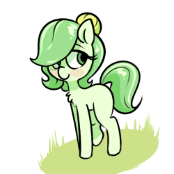 To celebrate Spring, have this springpone!Her name is&hellip; Spring. So original.I used this uh, fetish wheel roller, yknow, to give her a fetish or two. The one it landed on is a bit “taboo”, and I probably wont post the picture of the actual fetish,