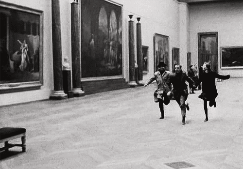 trapezear:  Bande à Part (1964), dir. Jean-Luc Godard 