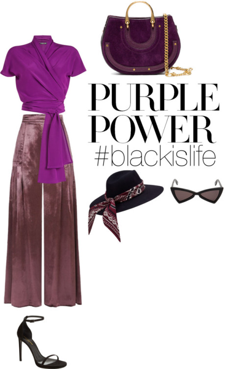 Сет #blackislife пользователя blackislifetag с draped pantsEtro purple silk shirt, 27.810 RUB / Temp