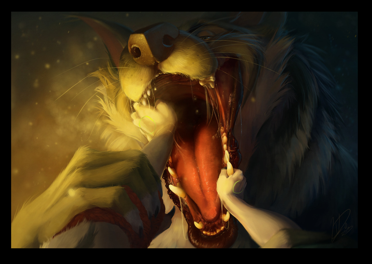 oculusvore:  Stereoscopic 3D art by Borochi  Wow this picture is amazing. Gonna be