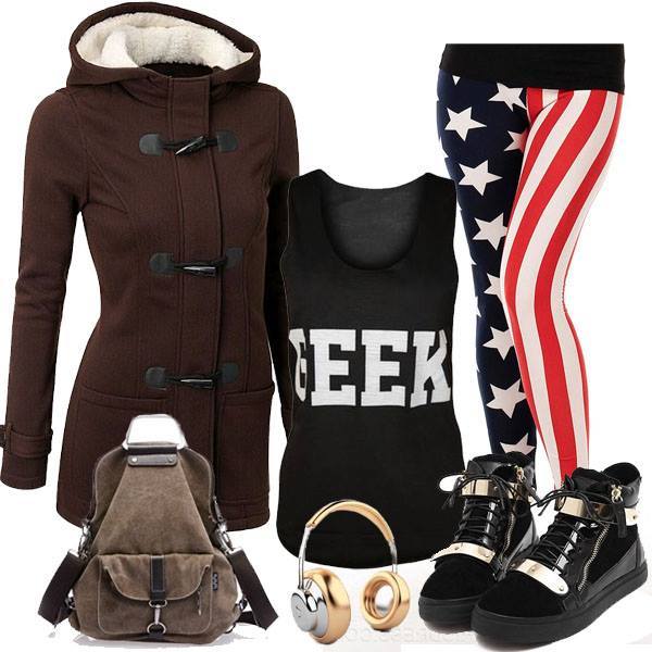 ideservenewshoesblog:  Cool Lace-up Metal Decoration Flats by Ericdress