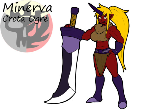 Minerva, Butcher of TitansEver since she was young, Minerva wanted to be a famous adventurer. She wo