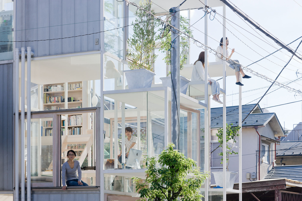 dezeen:  House NA by Sou Fujimoto Architects