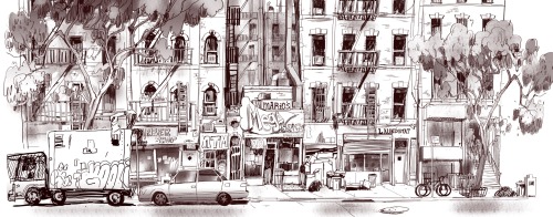 This Was My First Assignment On TMNT In Early 2021. I Asked Asked To Do A Bodega And A Pizza Shop And