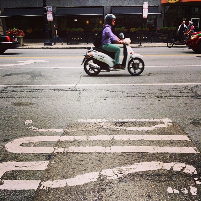 Afternoon commute. (at Chicago City Hall)