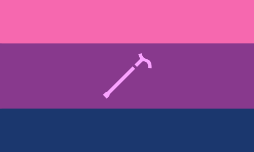 distinct-disability-flags:Disabled Queer Flags - Part 1 (Cane User Edition)An anon requested cane us