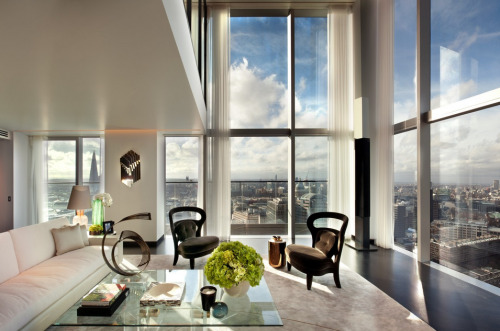 wsjhouseoftheday:  London Penthouse Photos: Heron International