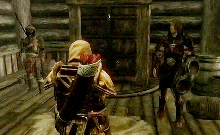 hrmphfft:  so I’ve come across my fair share of glitches in my short time playing skyrim, but I don’t think anything can beat the impromptu riverdance performance my followers just held  