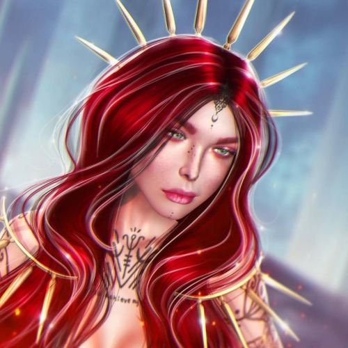 ERSCH - Roxette Crown @Kinky2 variants of hair accessory in one pack with hude HUD inside^^It&rsquo;