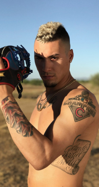 cinemagaygifs:Javier Báez by Dylan Coulter for ESPN Body Issue.