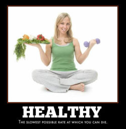 srsfunny:  Another take on being healthy…http://srsfunny.tumblr.com/