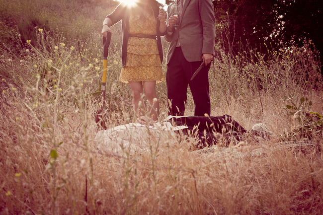 exhibitionistatheart:  afternoonsnoozebutton:  Zombie Attack Engagement Photos (x)