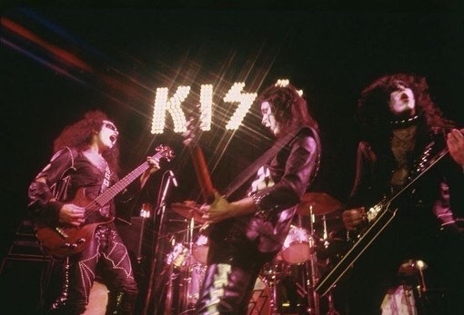 Posted @withregram • @acefrehleysshadow #Kisstory February 17, 1974Long Beach,