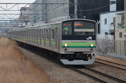 hanapy0601:  ２月から置き換えが始まる横浜線の２０５系を相原駅と淵野辺駅で撮影。 