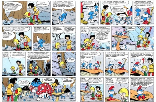 The Smurfs popped up for the very first time in a 1958 adventure of the Franco-Belgian comic, Johan 