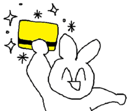 clock:angry but smiling rabbit usagi