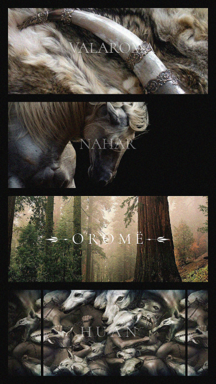 The Silmarillion aesthetics |Oromë | The Lord of Forests, The Huntsman of the ValarNahar is the 