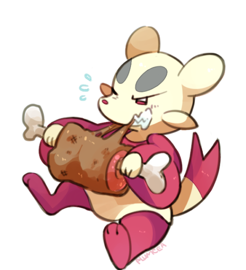 plumcea: they snackin!