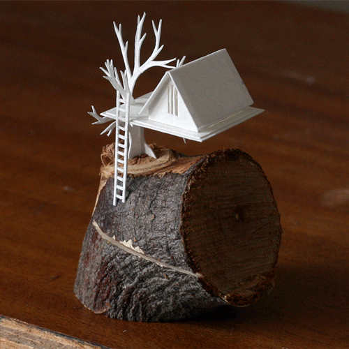 itscolossal:  Artist Charles Young Completes Work on Daily Paper Model Project After