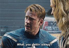 antthonystark: steve &amp; thor + finding time to exchange quips in literally