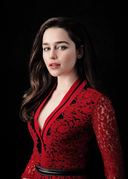   “There’s one scene where I’m firing a grenade launcher into a fireball and then running… that was frighteningly real to film. That was one of those ones where I’m like, ‘I’m insured right? Okay, good.’” – EMILIA CLARKE for The Daily