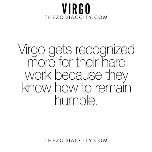 zodiaccity:  Zodiac Virgo Facts - For more zodiac fun facts, click here.