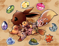 eu-lette:  eu-lette:  Finished the poster for tomorrow !  I will lay a limited amount of posters away for selling online to  people who are interested in purchasing one ! If you want one you can contact me via: pivusui@gmail.com (title: eevee poster)