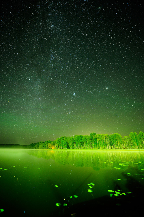 99lions:  Arthur Kalnins - Night Sky Located in Poland, Daugavpils
