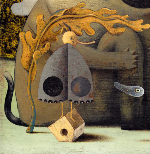 darksilenceinsuburbia:  Philip Giordano Neko Dream Acrylic on wood board