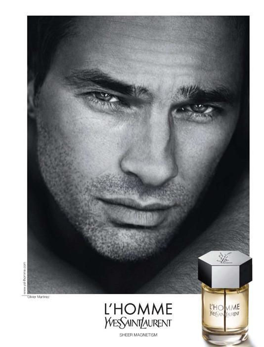zagales:  Olivier Martínez, L’Homme Saint Laurent,  Fotografía Mert &amp;