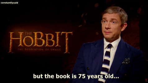 jakesheadwarning:Stars spoiling the movie version of old books during interviews.
