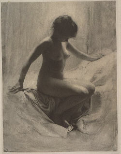 wasbella102:Robert Demachy, Academy, 1900