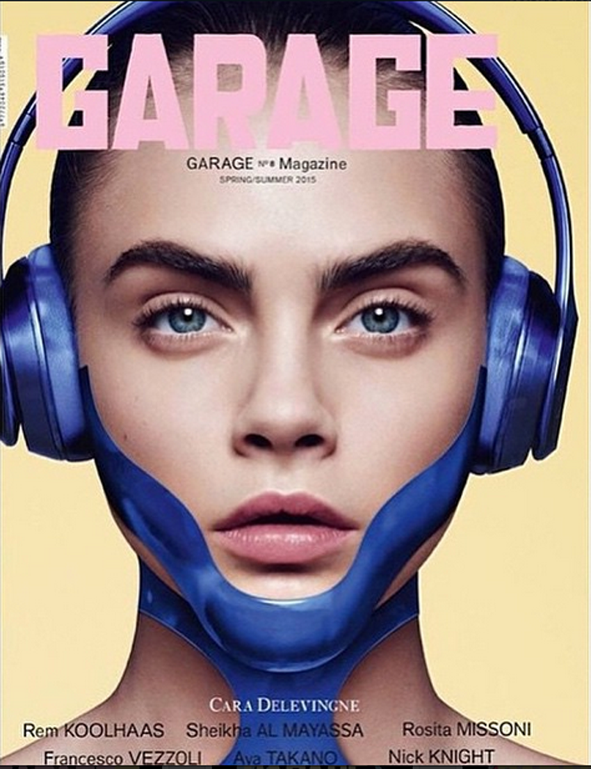 artofashion:Garage Magazine #8 Spring/Summer 2015Cara Delevingne, Binx Walton, Kendall
